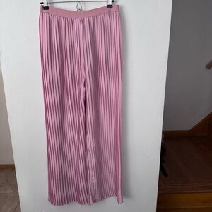 NWT Matilda Jane Heart to Heart Curtain Call Barbie pink pleated pant Size Small